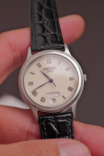 Seiko Spirit "Roman Day-date" Circa. 1993