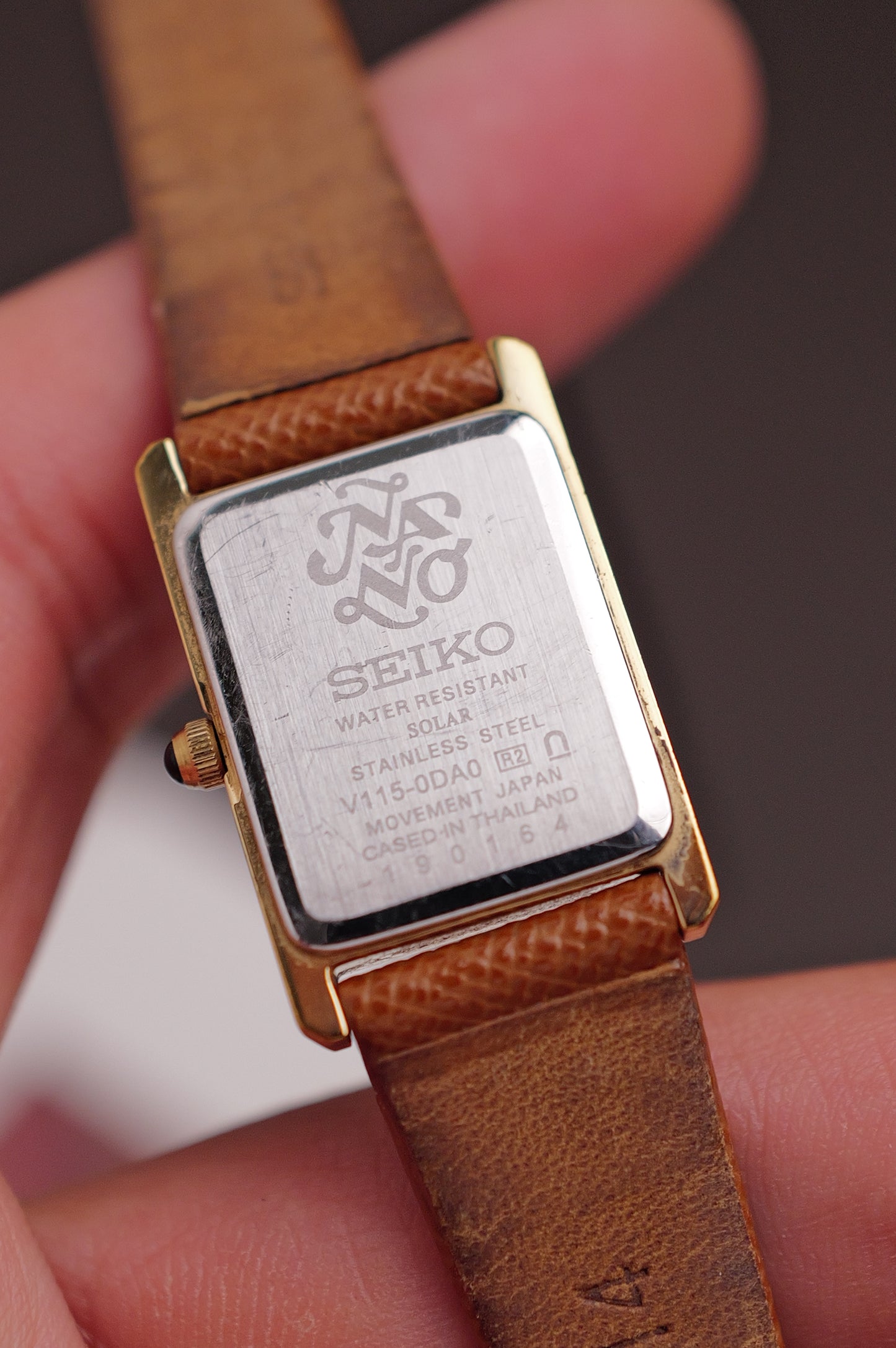 Seiko Nano Universe Tank Sunburst Blue Special edition