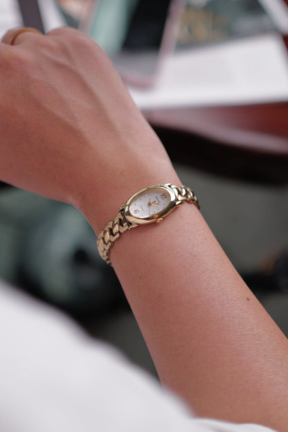 Seiko Mini Baignoire on integrated Bracelet Circa.1997