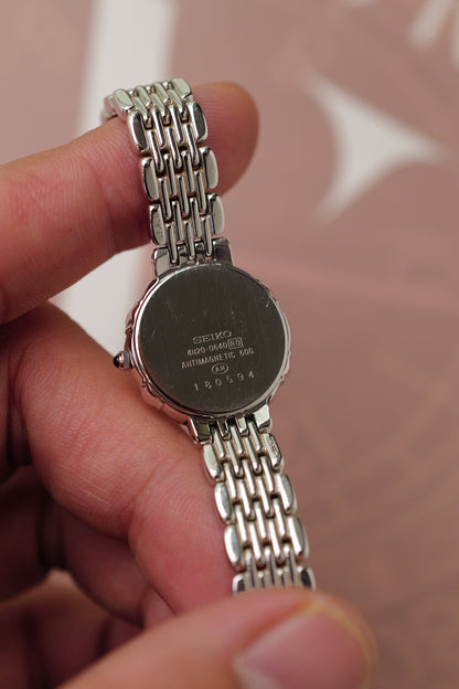 Seiko Exceline "Floral bezel" Diamonds Circa.1990