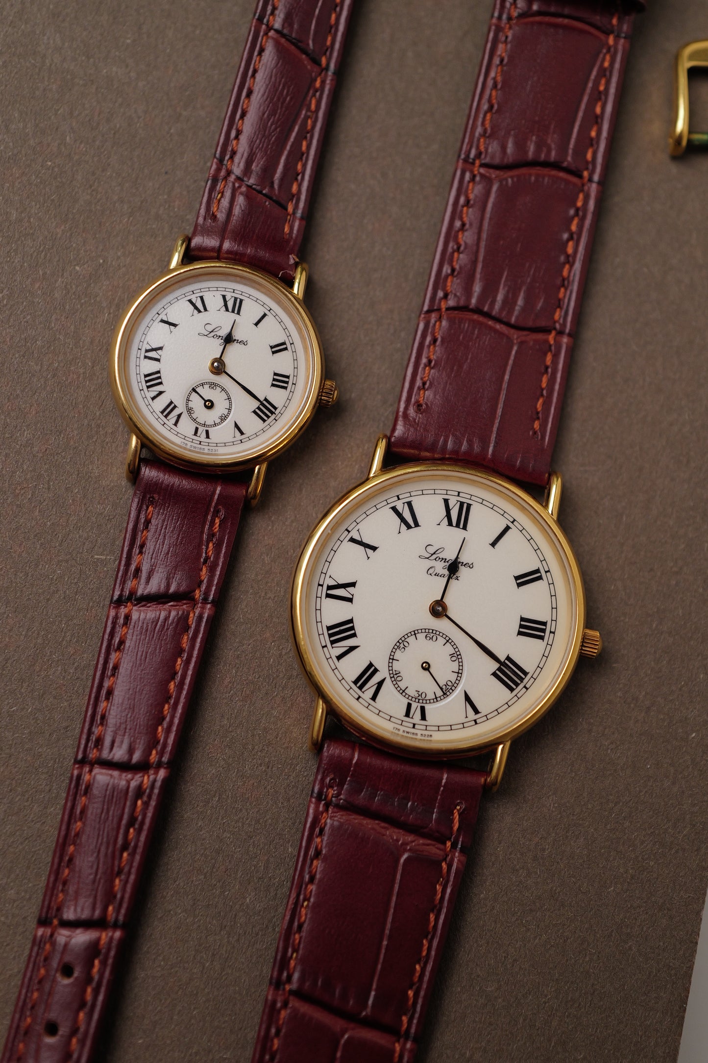 Longines "Charleston Classic" Circa.1980s Couple set