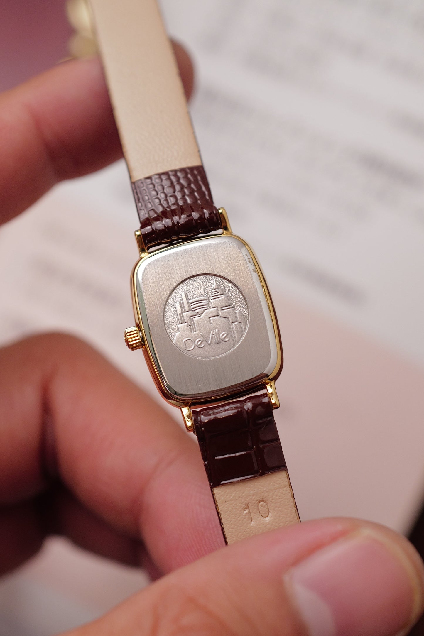 Omega Mini-Tonneau "Linen" Circa. 1990s