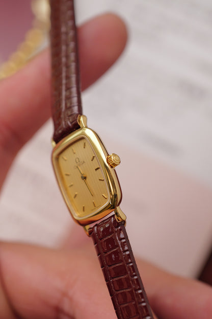 Omega Mini-Tonneau "Linen" Circa. 1990s