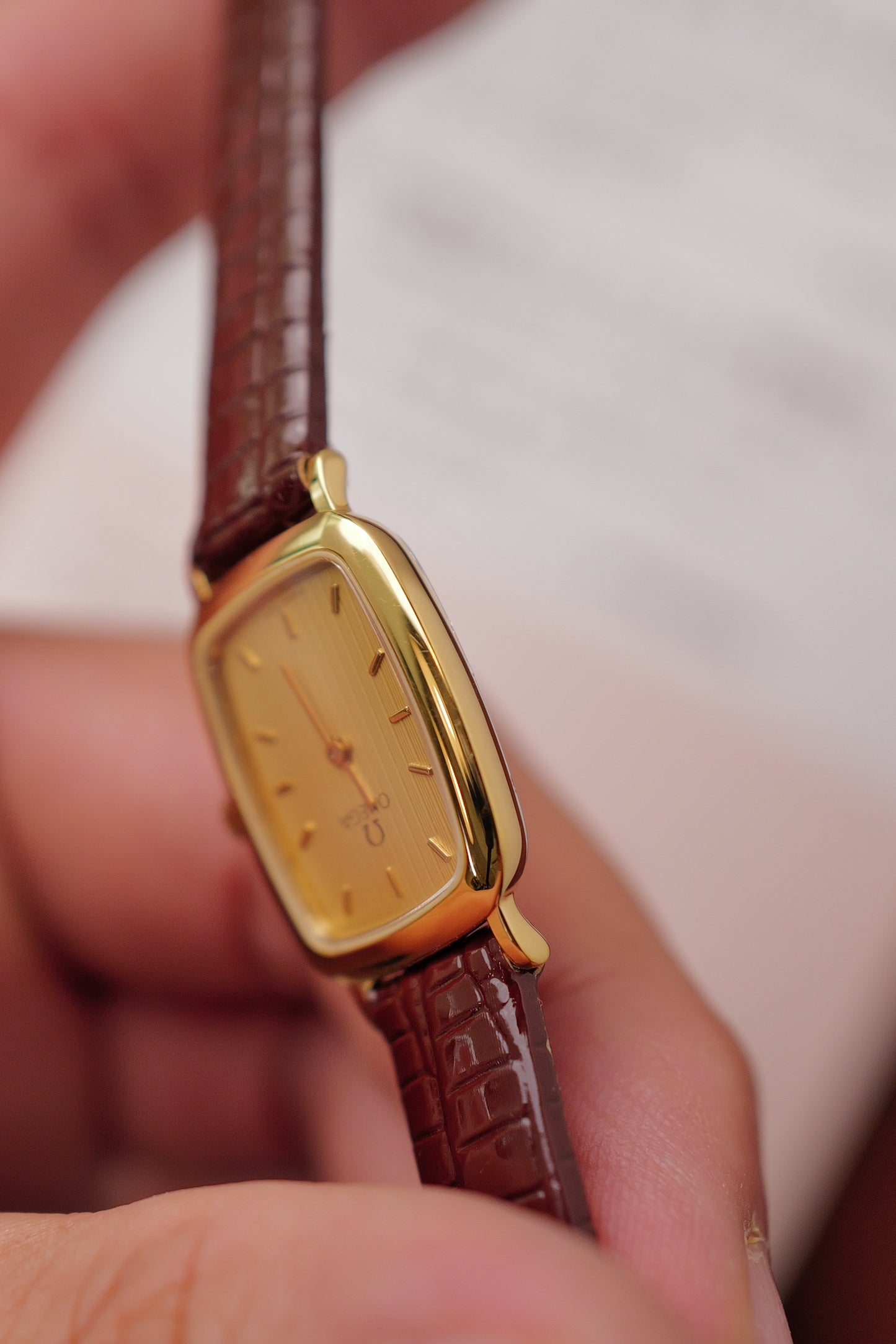 Omega Mini-Tonneau "Linen" Circa. 1990s