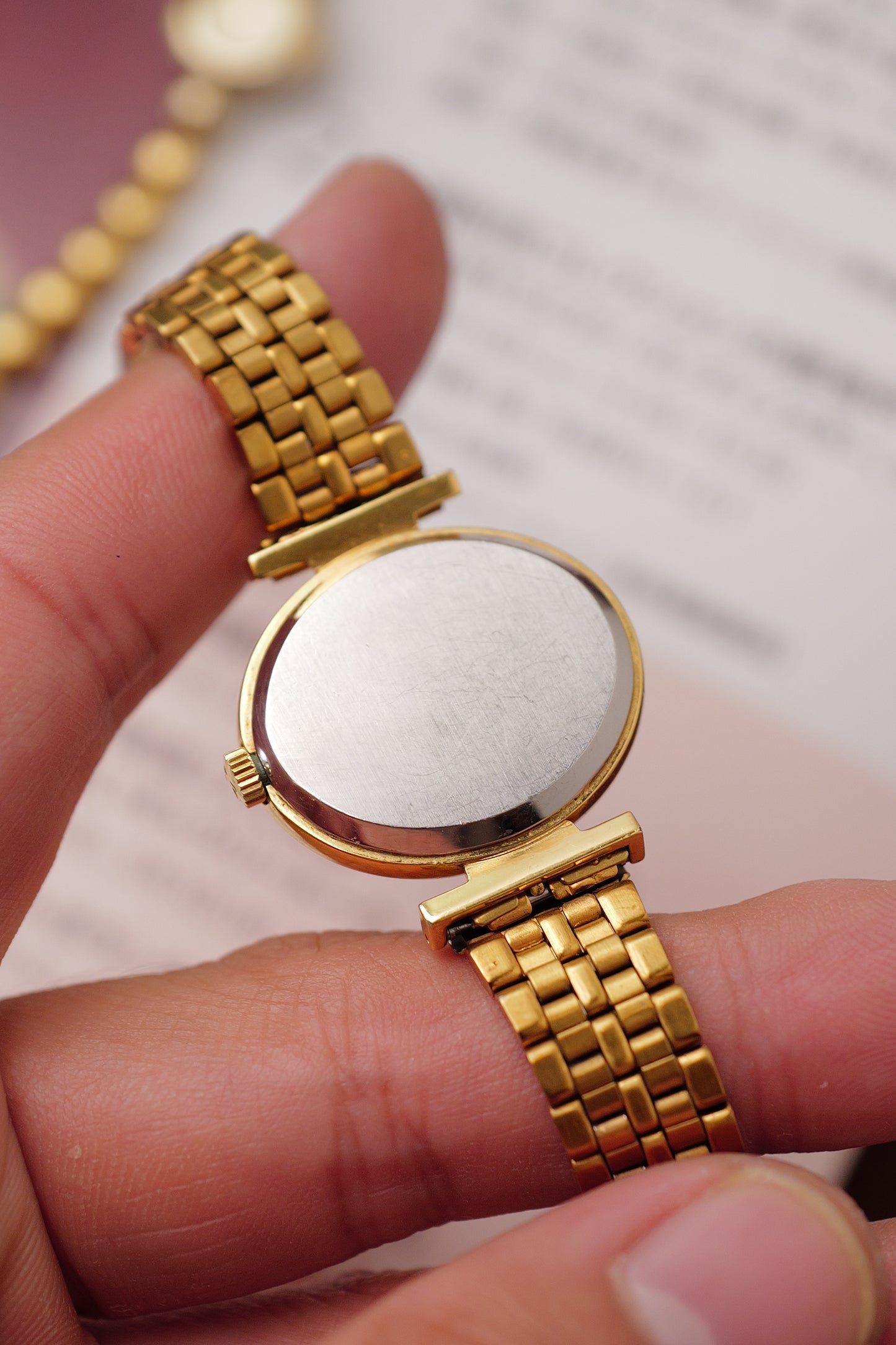 Omega De-ville Oval w/ Custom bracelet circa. 1980s