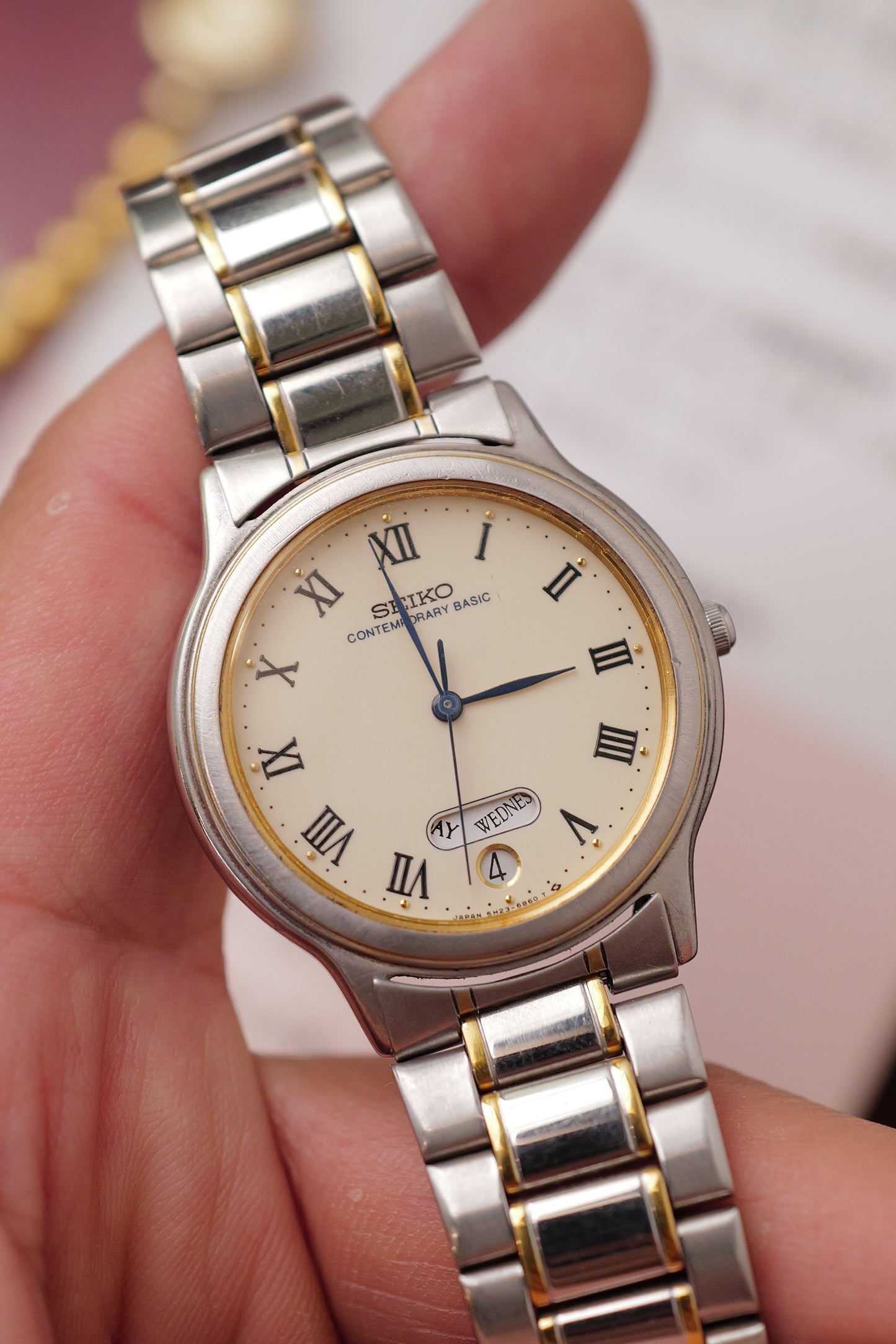 Seiko Contemporary Basic Day Date Circa. 1990