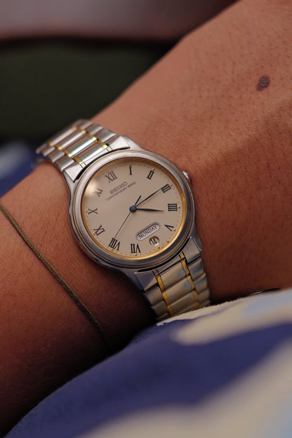 Seiko Contemporary Basic Day Date Circa. 1990
