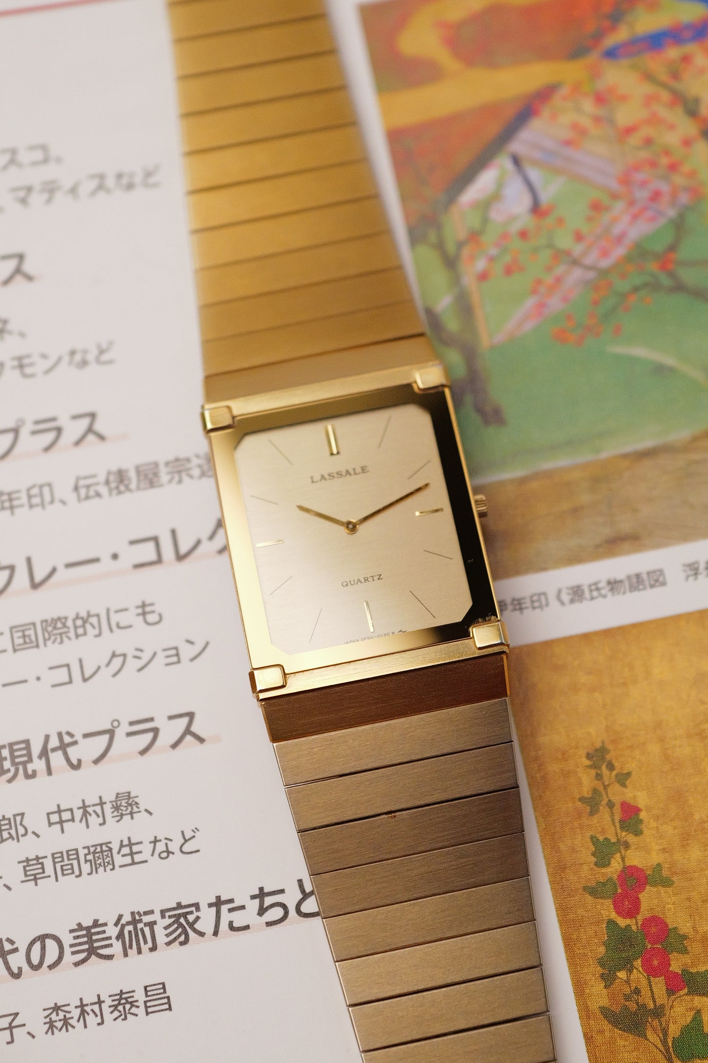 Seiko Lassale Tank Ultra Thin Circa. 1984