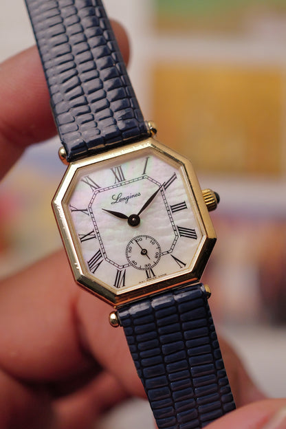 Longines Octagonal "Mother of Pearl" Circa. 1980s