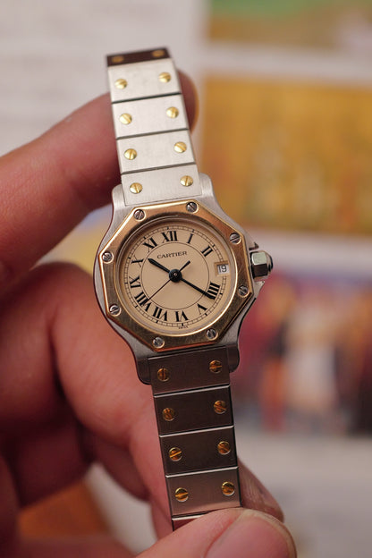Cartier Santos Octa SM Quartz Ref. 187903 Circa. 1980s