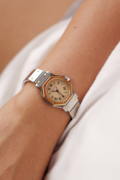 Cartier Santos Octa SM Quartz Ref. 187903 Circa. 1980s