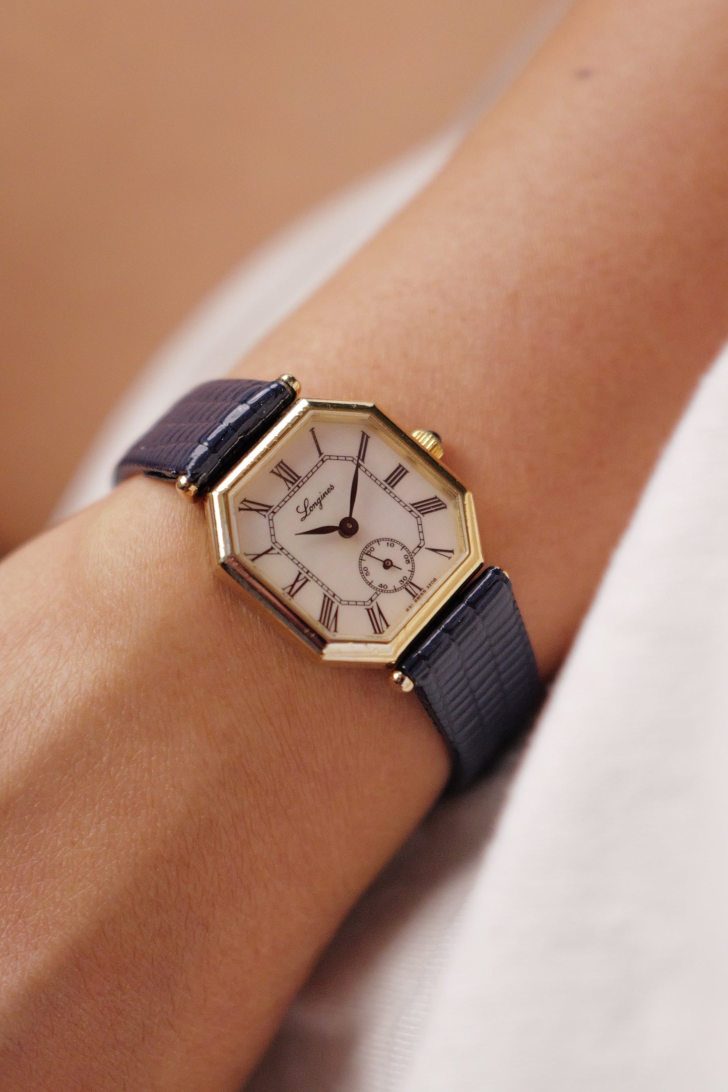 Longines Octagonal "Mother of Pearl" Circa. 1980s