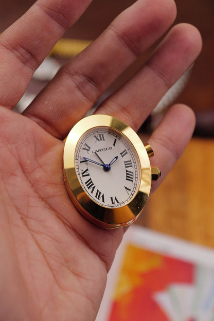 Cartier "Baignoire" Travel Clock