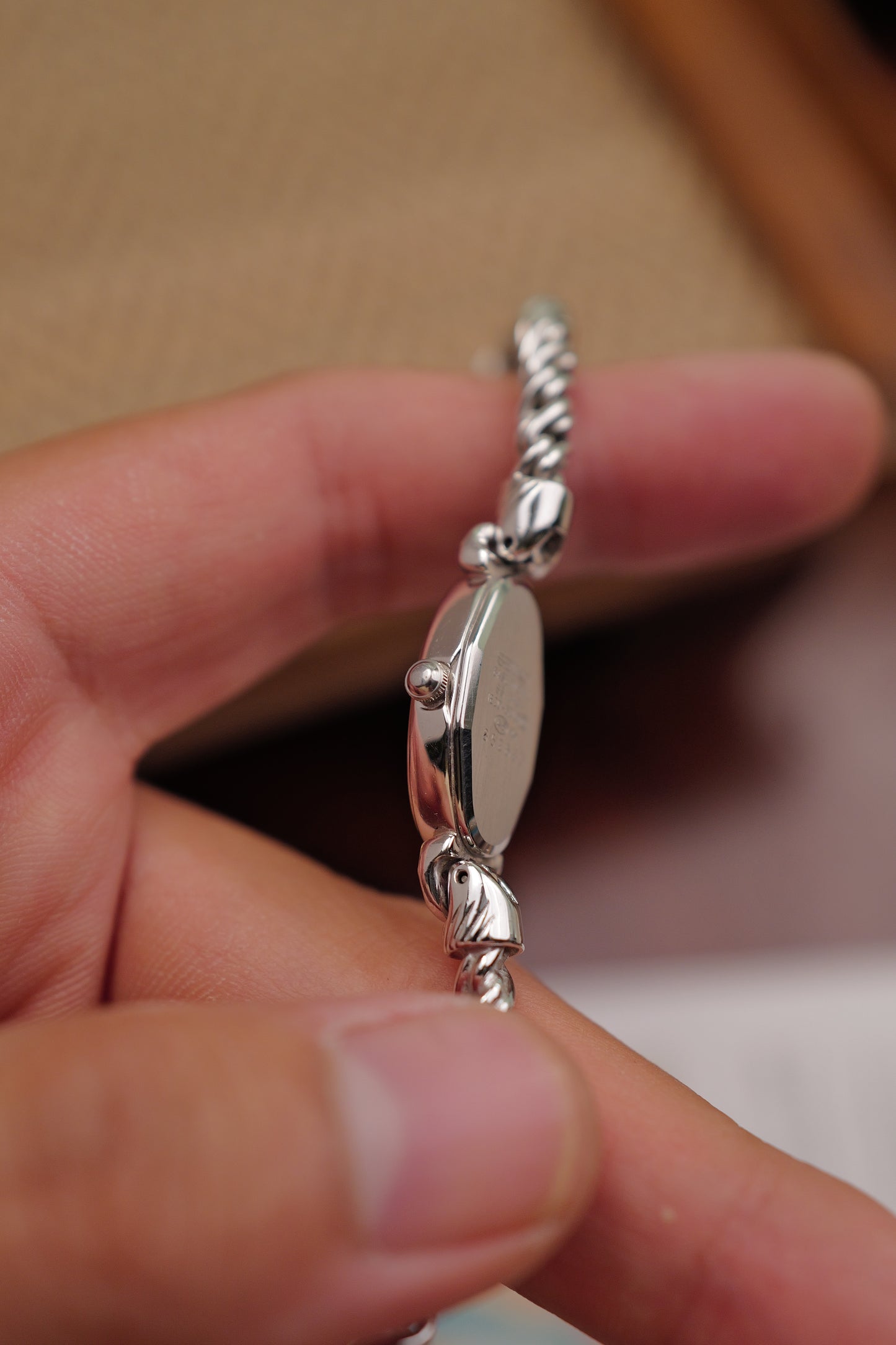 Seiko "silver Rosevine" Bracelet Circa. 1986