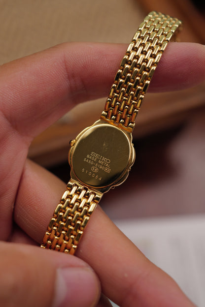 Seiko Exceline "Diamond Petal" Mother of Pearl Dial Circa. 1990