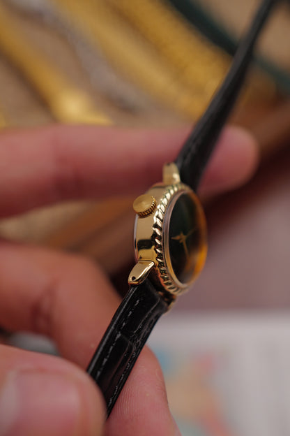 Seiko "Ribbon Onyx" Art-deco Circa. 1971