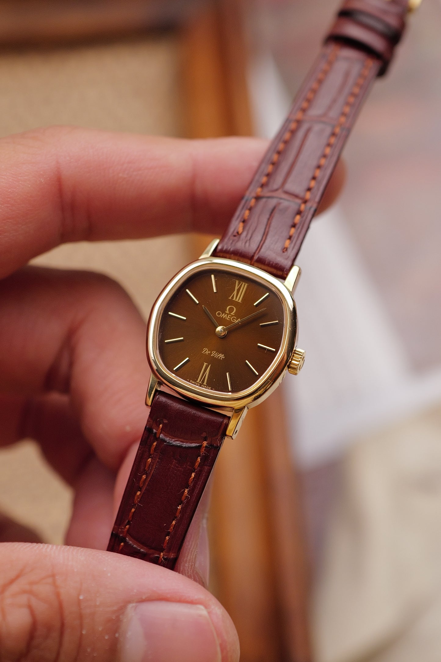 Omega De-ville "Sunburst Orange" Circa. 1970s