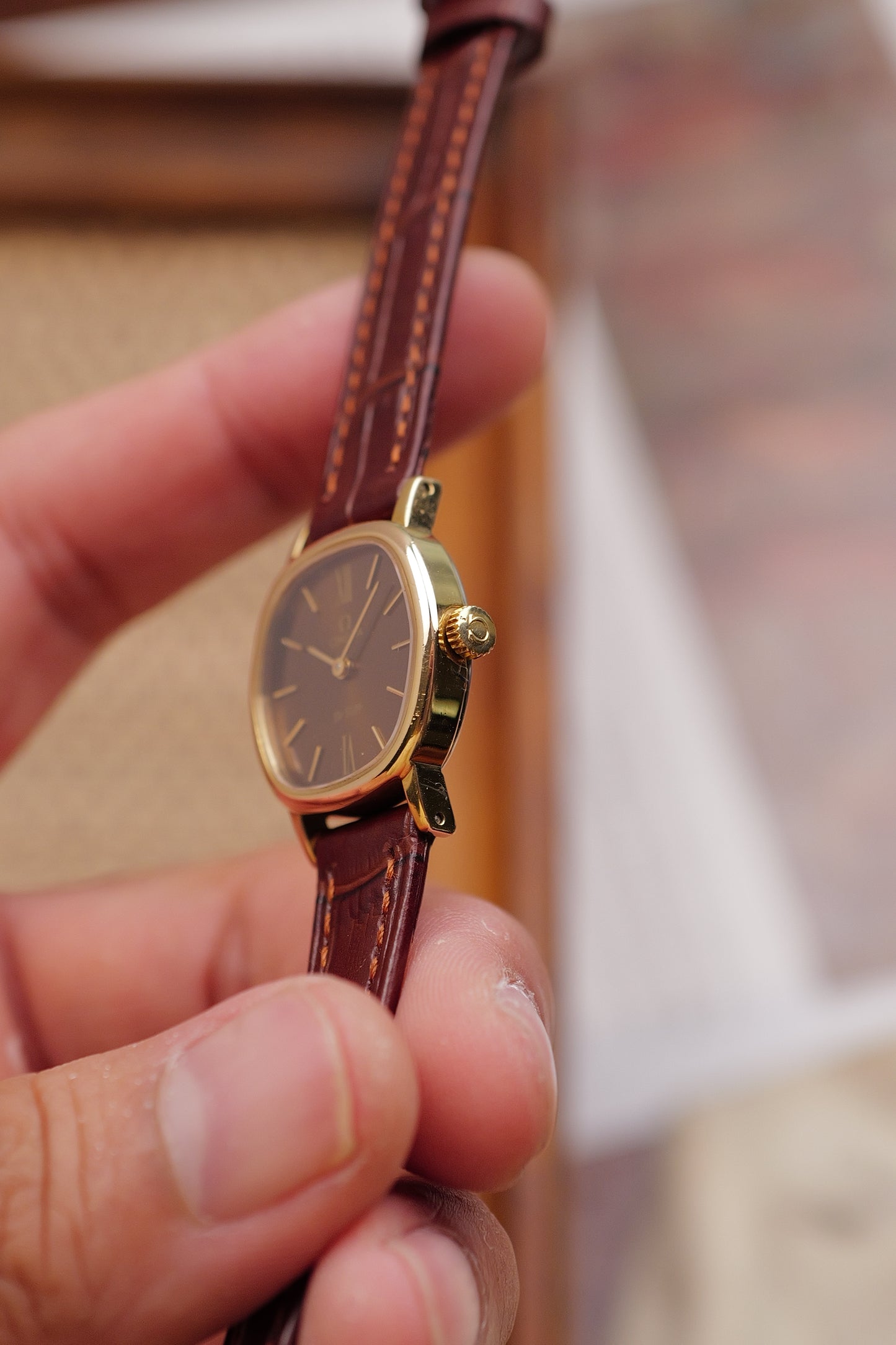 Omega De-ville "Sunburst Orange" Circa. 1970s