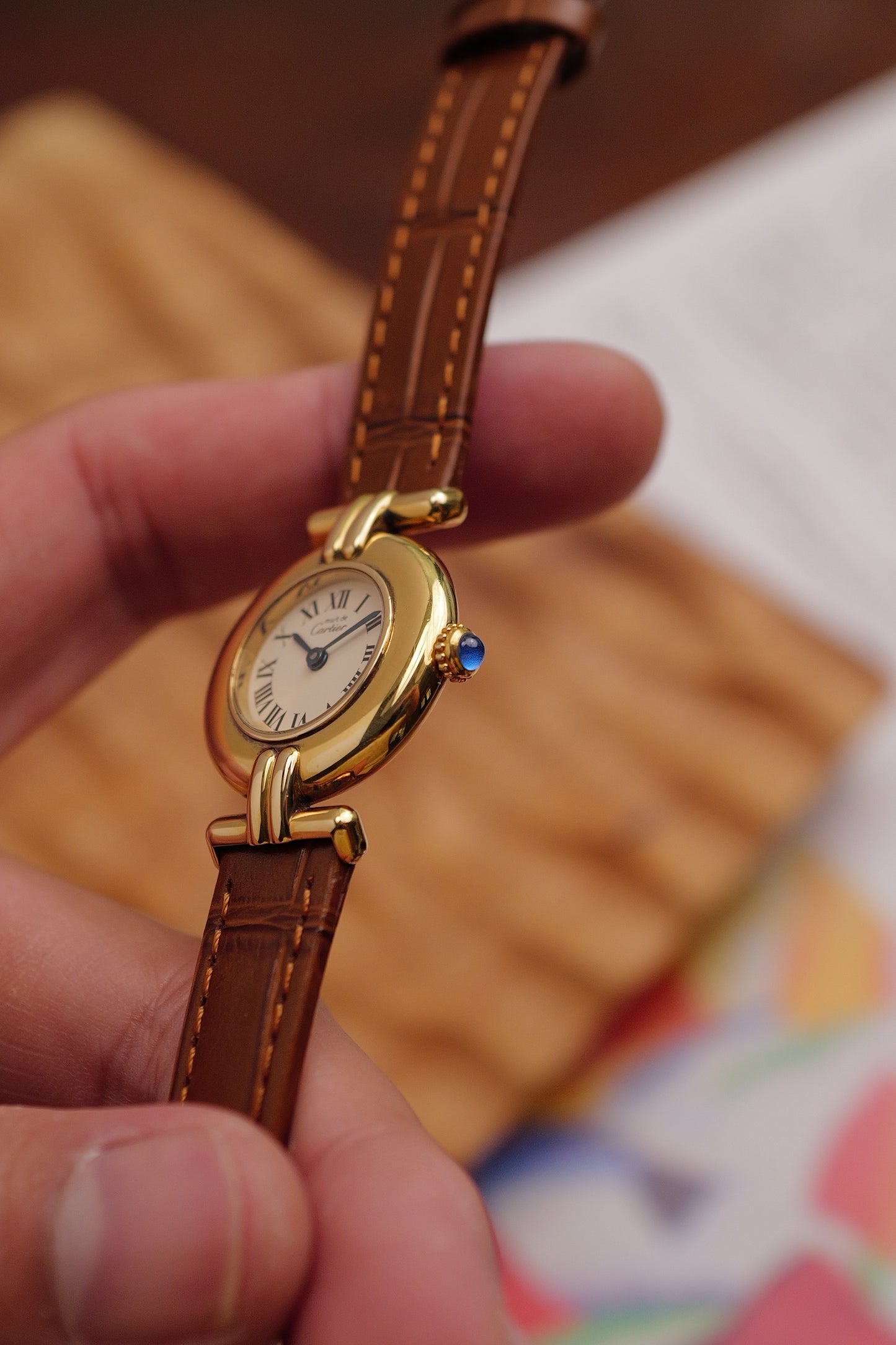 Cartier Colisee "Classic" Quartz circa. 1980s w/ box