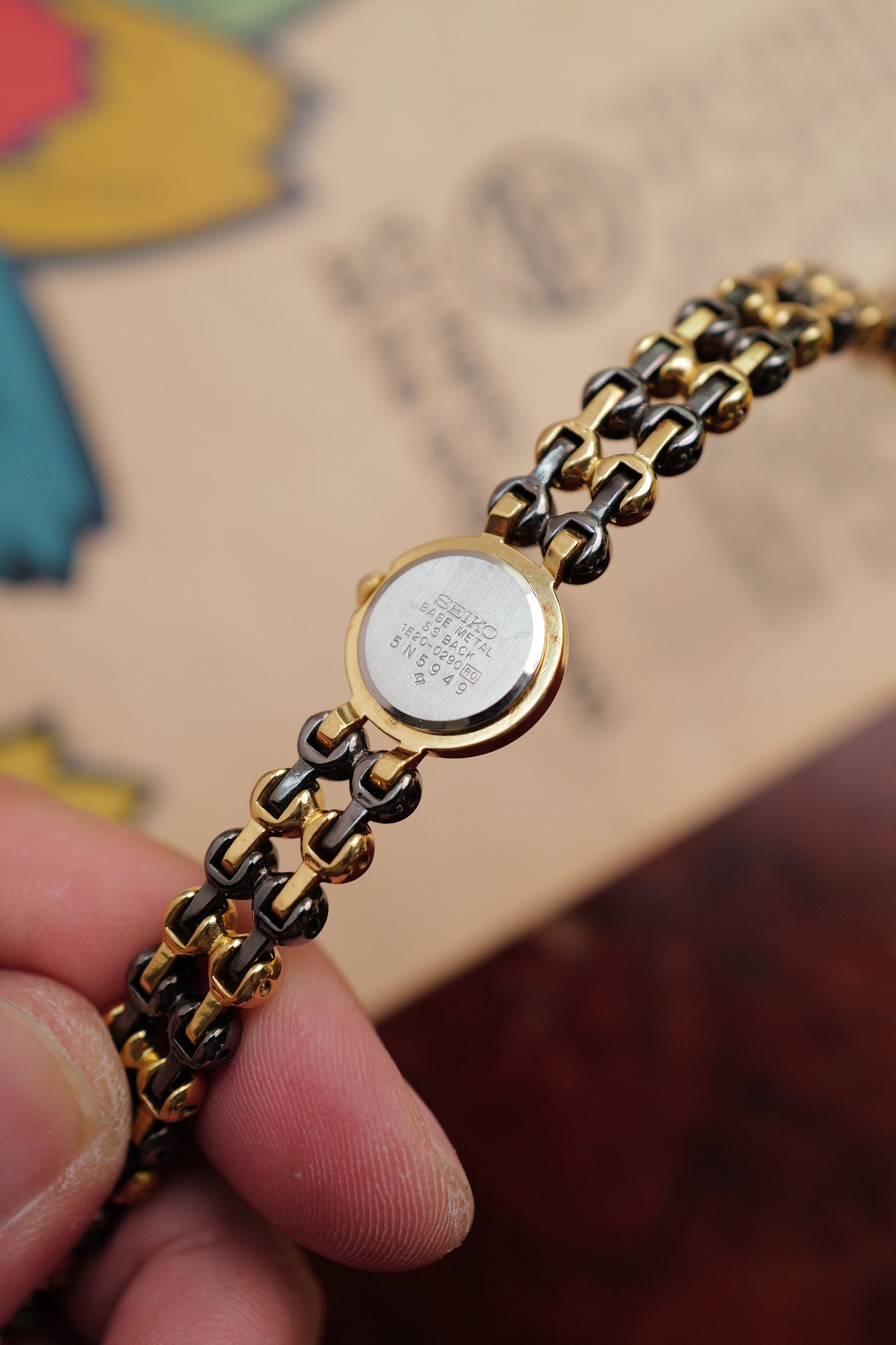 Seiko "2-tone Beaded Pearls" Circa. 1995
