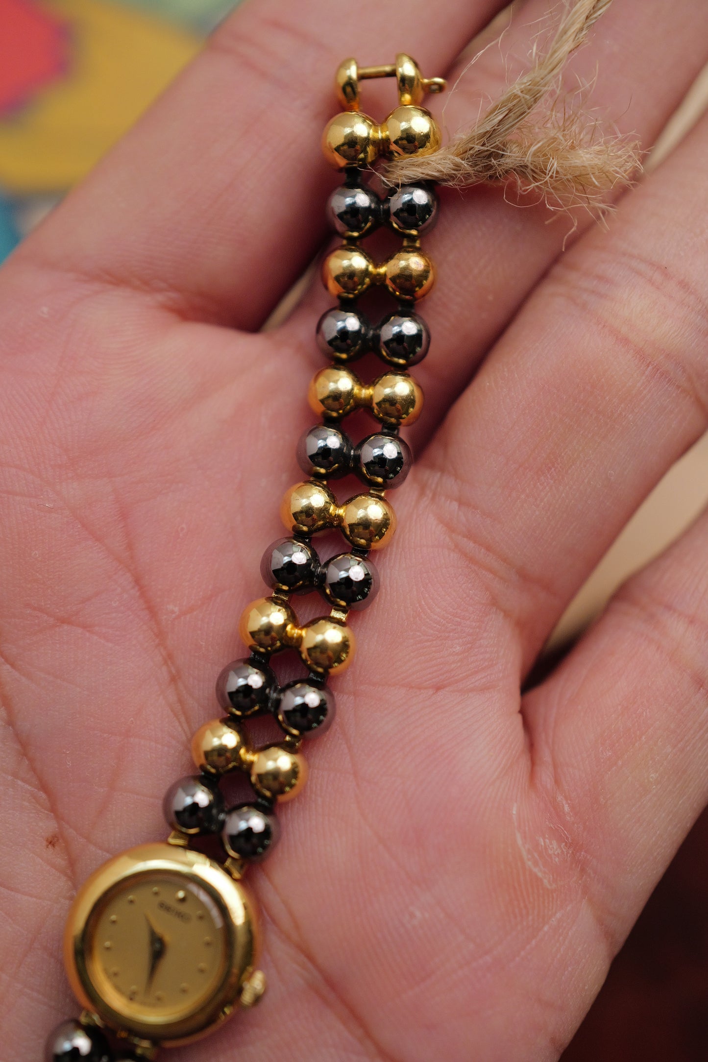 Seiko "2-tone Beaded Pearls" Circa. 1995