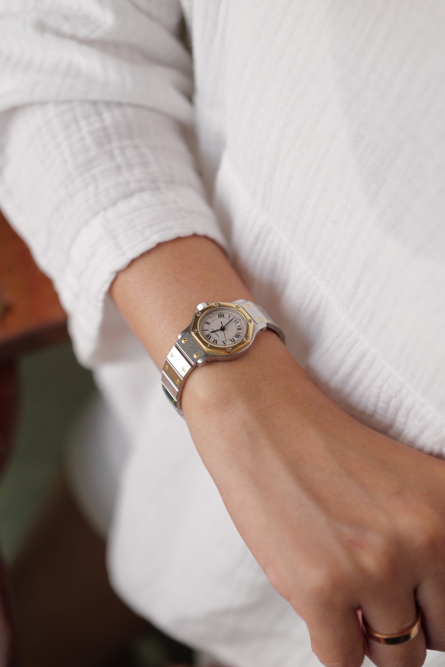 Cartier Santos Octa SM Quartz Ref. 187903 Circa. 1980s