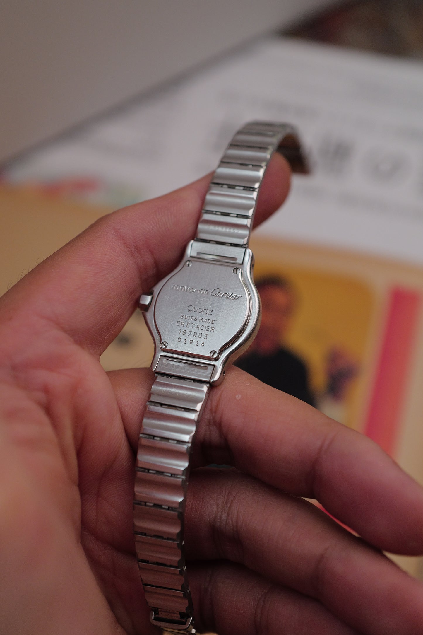 Cartier Santos Octa SM Quartz Ref. 187903 Circa. 1980s