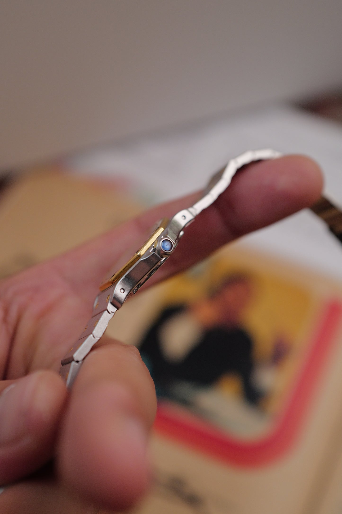Cartier Santos Octa SM Quartz Ref. 187903 Circa. 1980s