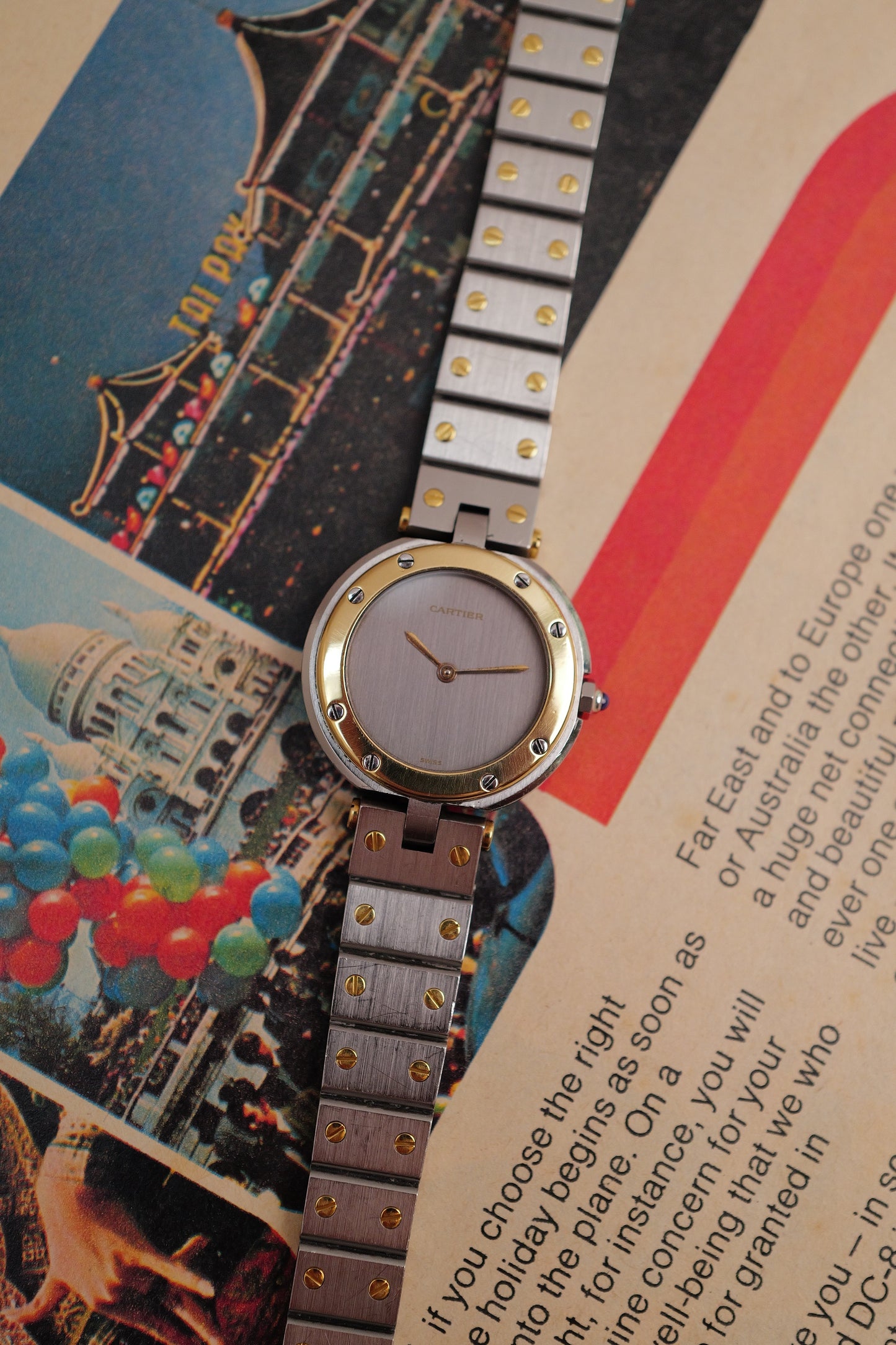 Cartier Santos Vendome SM Circa, 1980s