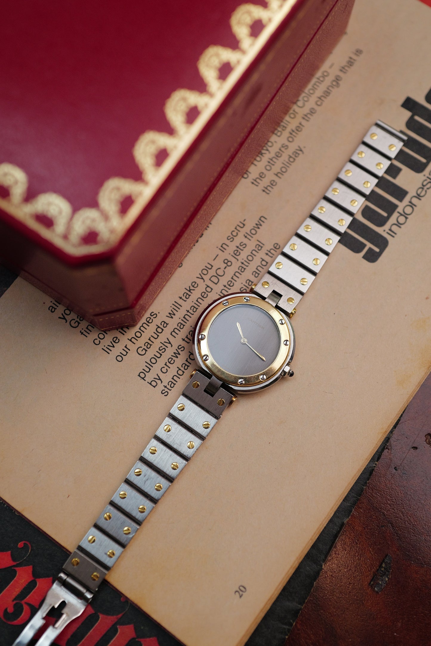 Cartier Santos Vendome SM Circa, 1980s