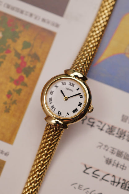 Seiko "classic Roman" integrated Bracelet Circa. 1990s