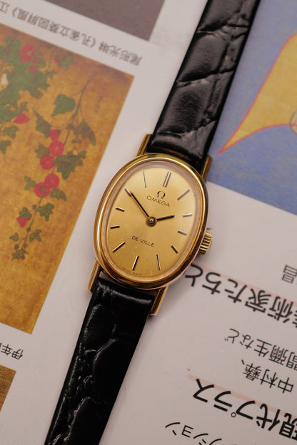 Ladies' Omega Mini Ellipse De-ville Circa, 1970s