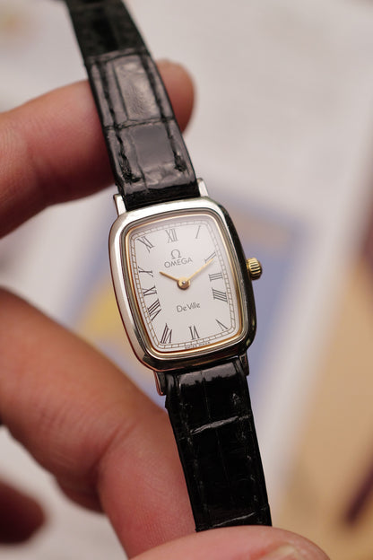 Omega De-ville "tonneau" in steel Circa, 1980s