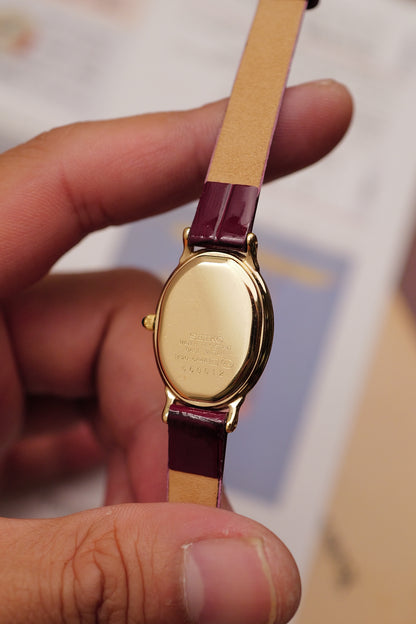 Seiko Exceline Mother of Pearl with beaded bezel Circa. 1992