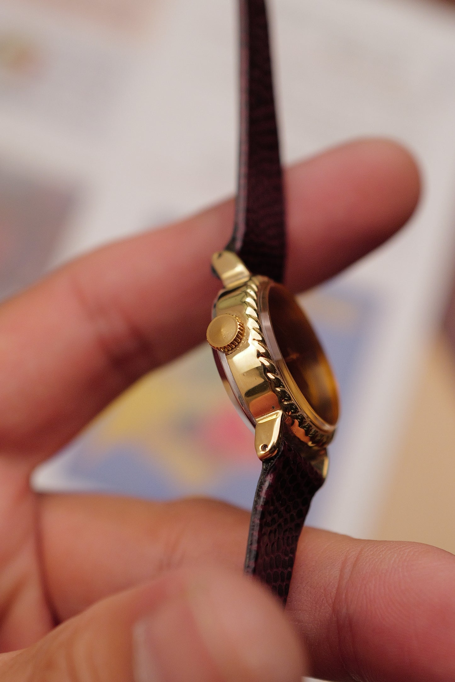 Seiko "Ribbon Onyx" Art-deco Circa. 1971