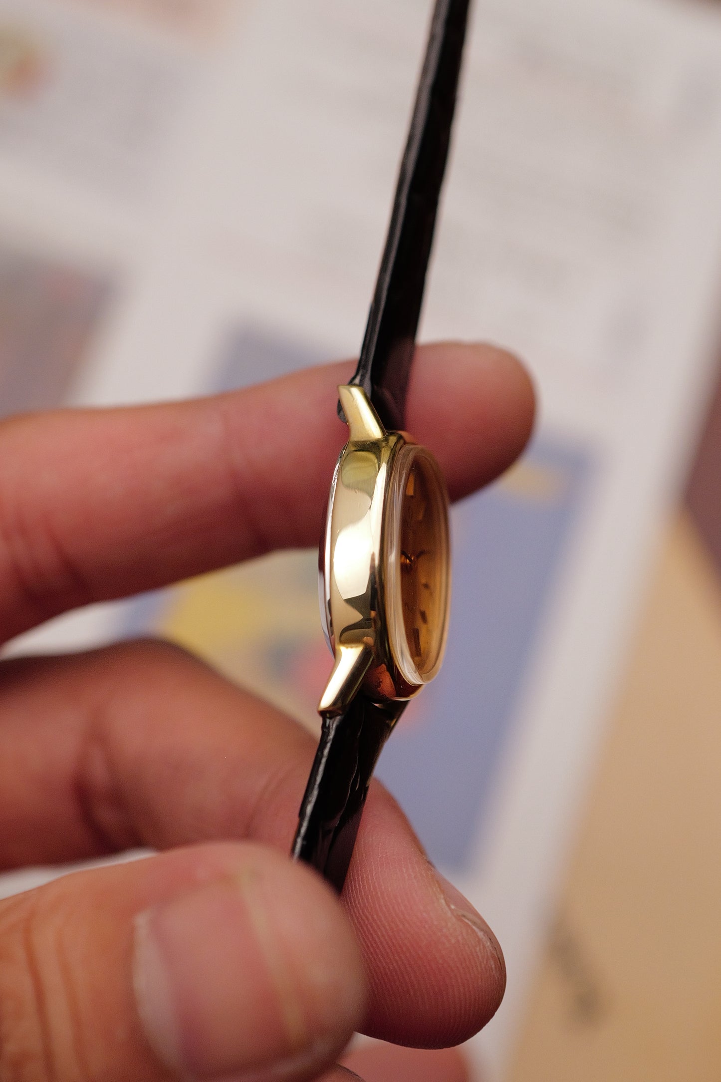 Ladies' Omega Mini Ellipse De-ville Circa, 1970s