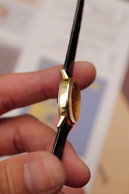 Ladies' Omega Mini Ellipse De-ville Circa, 1970s