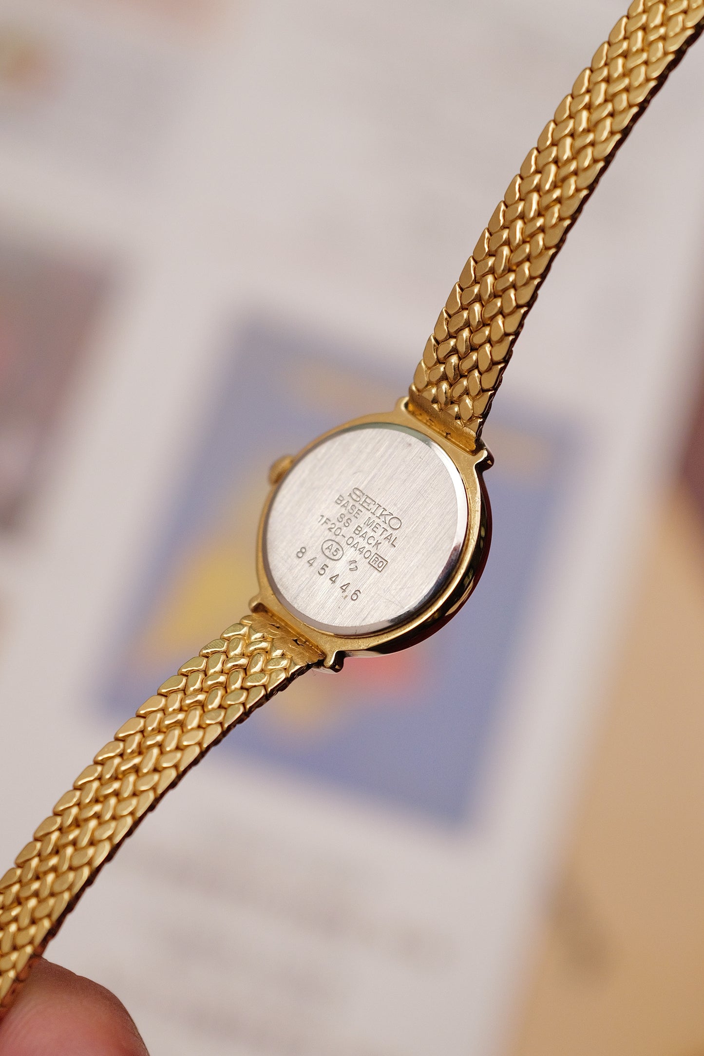 Seiko "classic Roman" integrated Bracelet Circa. 1990s