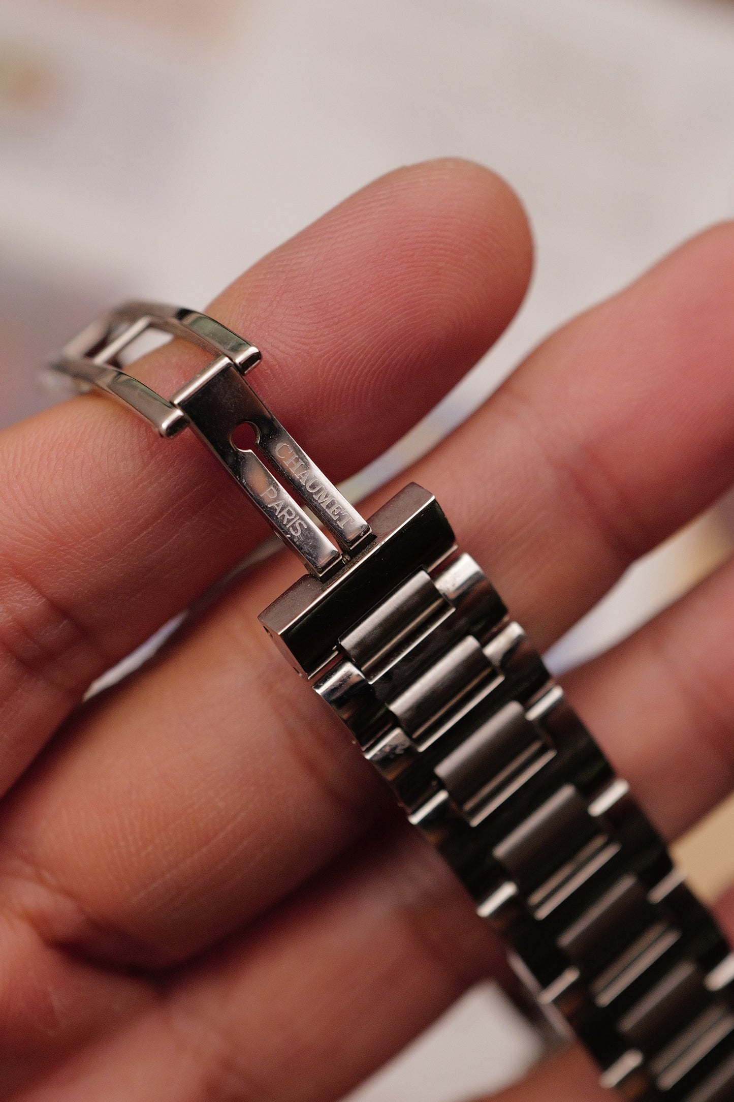 Chaumet "Square" Circa. 2000s w/ original papers