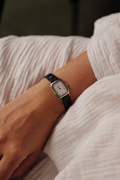 Omega De-ville "tonneau" in steel Circa, 1980s