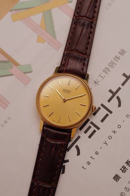 Seiko Quartz "Coin bezel" classic circa. 1980