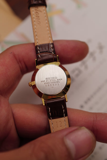 Seiko Quartz "Coin bezel" classic circa. 1980
