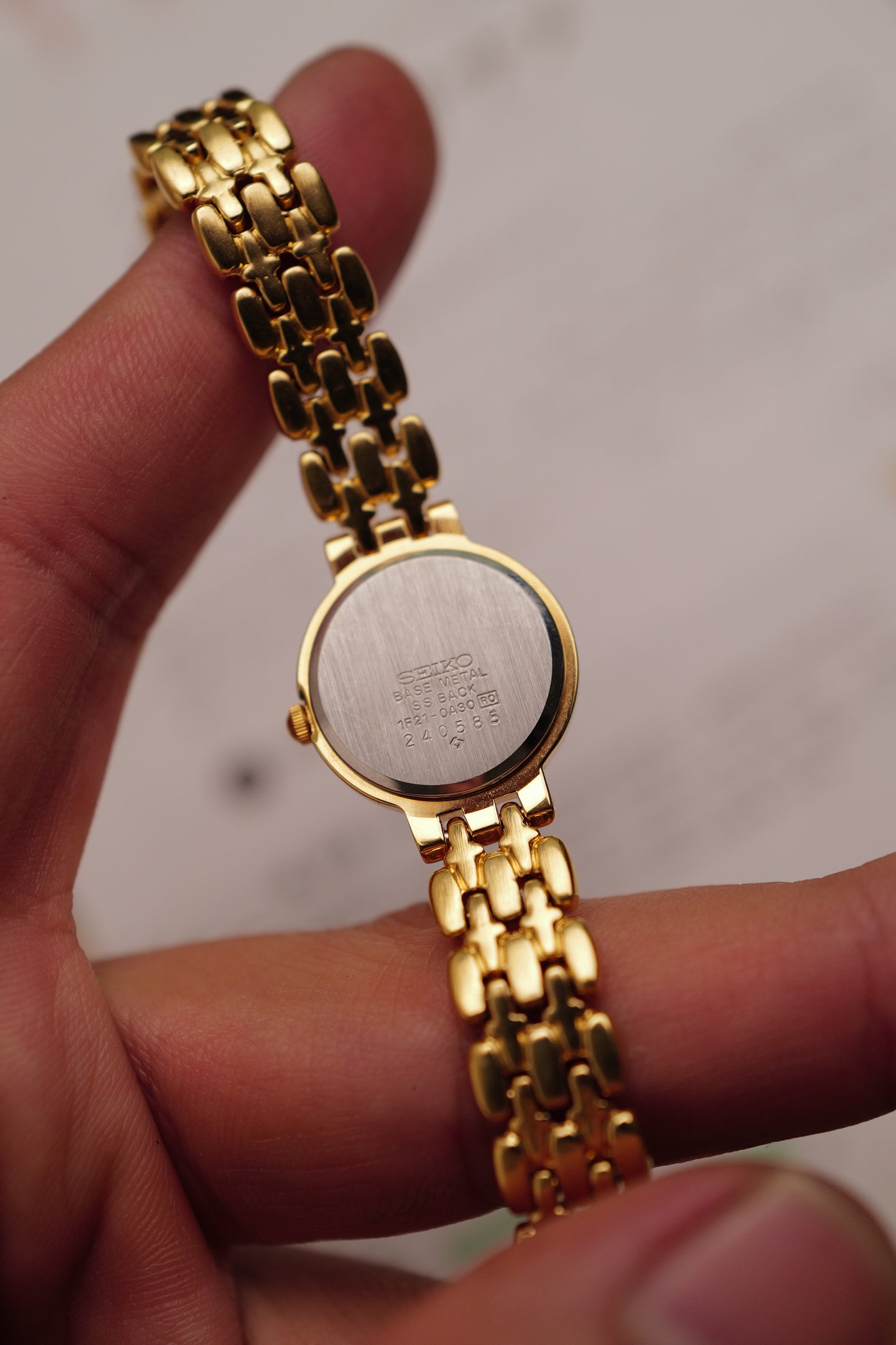 Seiko "Golden sunlace" Circa. 1988