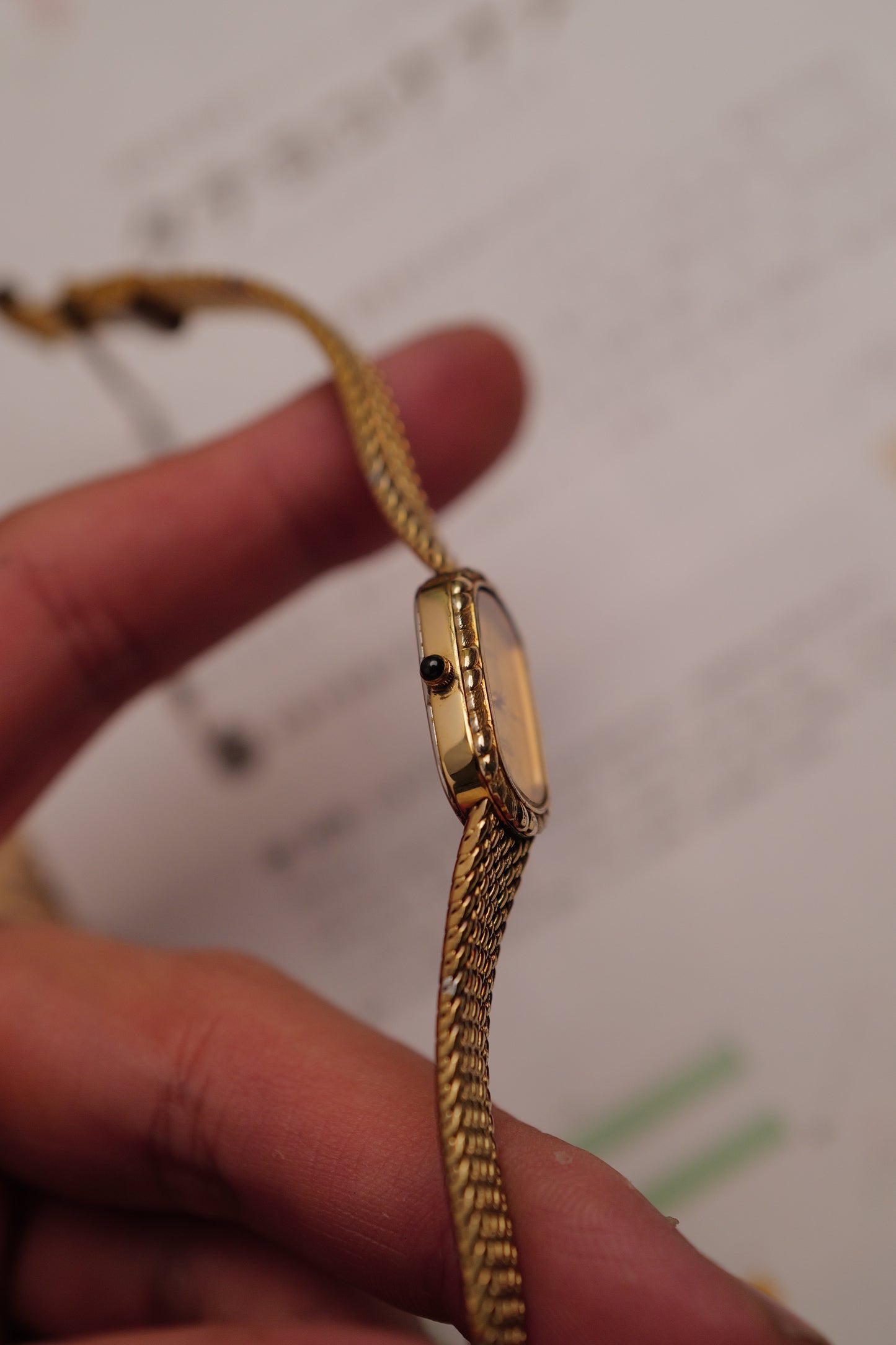Seiko Mini Exceline Oval "Ribbon" Circa. 1983