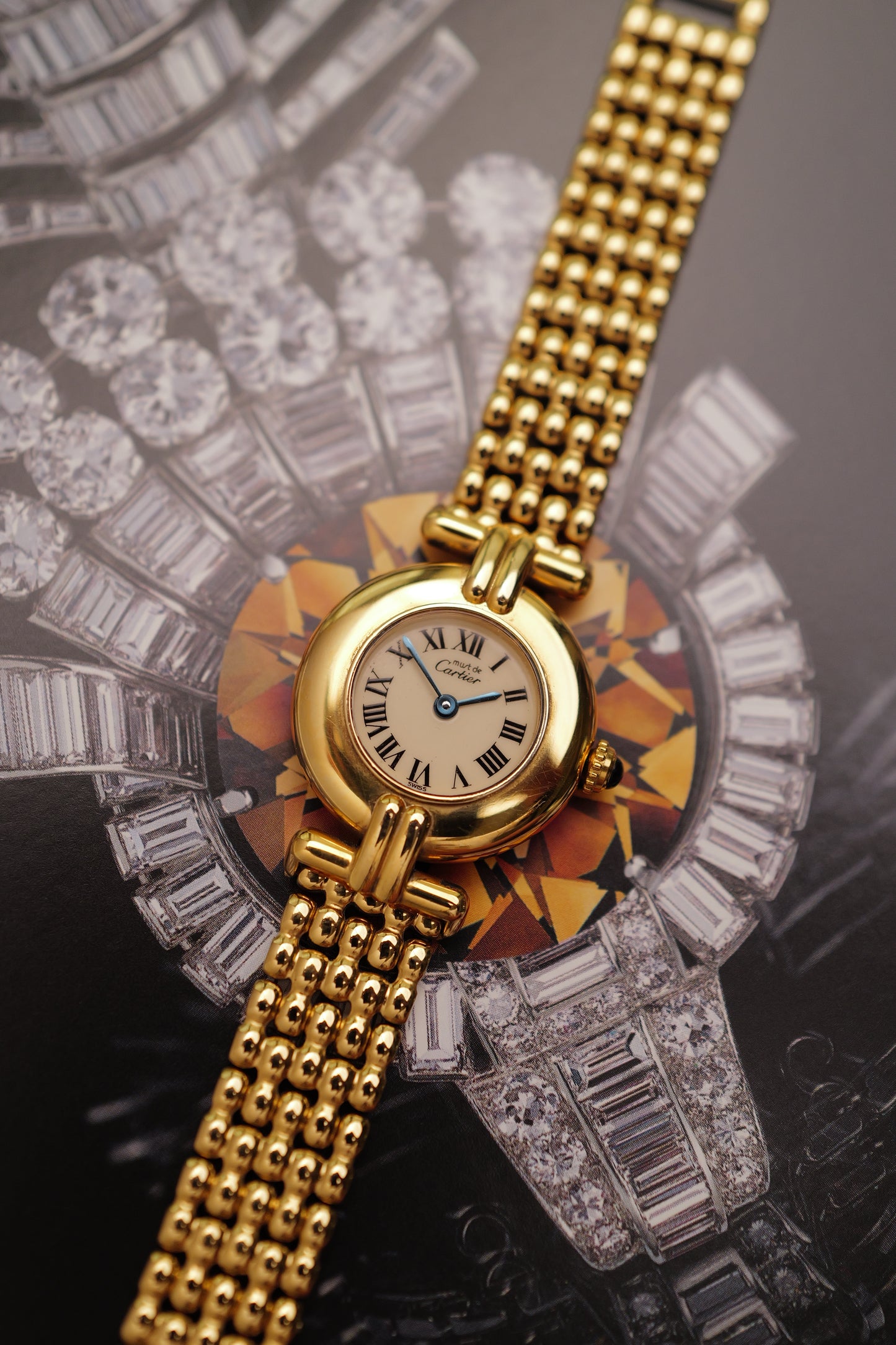 Cartier Colisee "Classic" Quartz circa. 1980s w/ box
