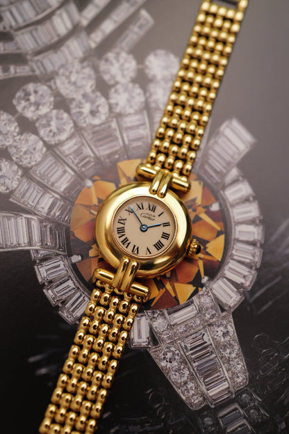 Cartier Colisee "Classic" Quartz circa. 1980s w/ box