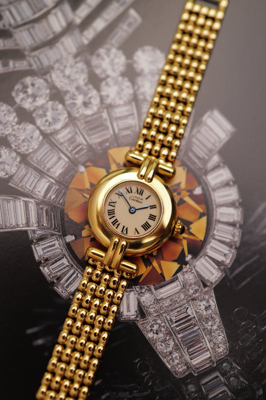 Cartier Colisee "Classic" Quartz circa. 1980s w/ box
