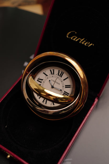 Cartier Trinity Clock w/ original box Circa. 1990s