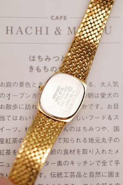Seiko Exceline "Ellipse" Integrated Bracelet Circa. 1989
