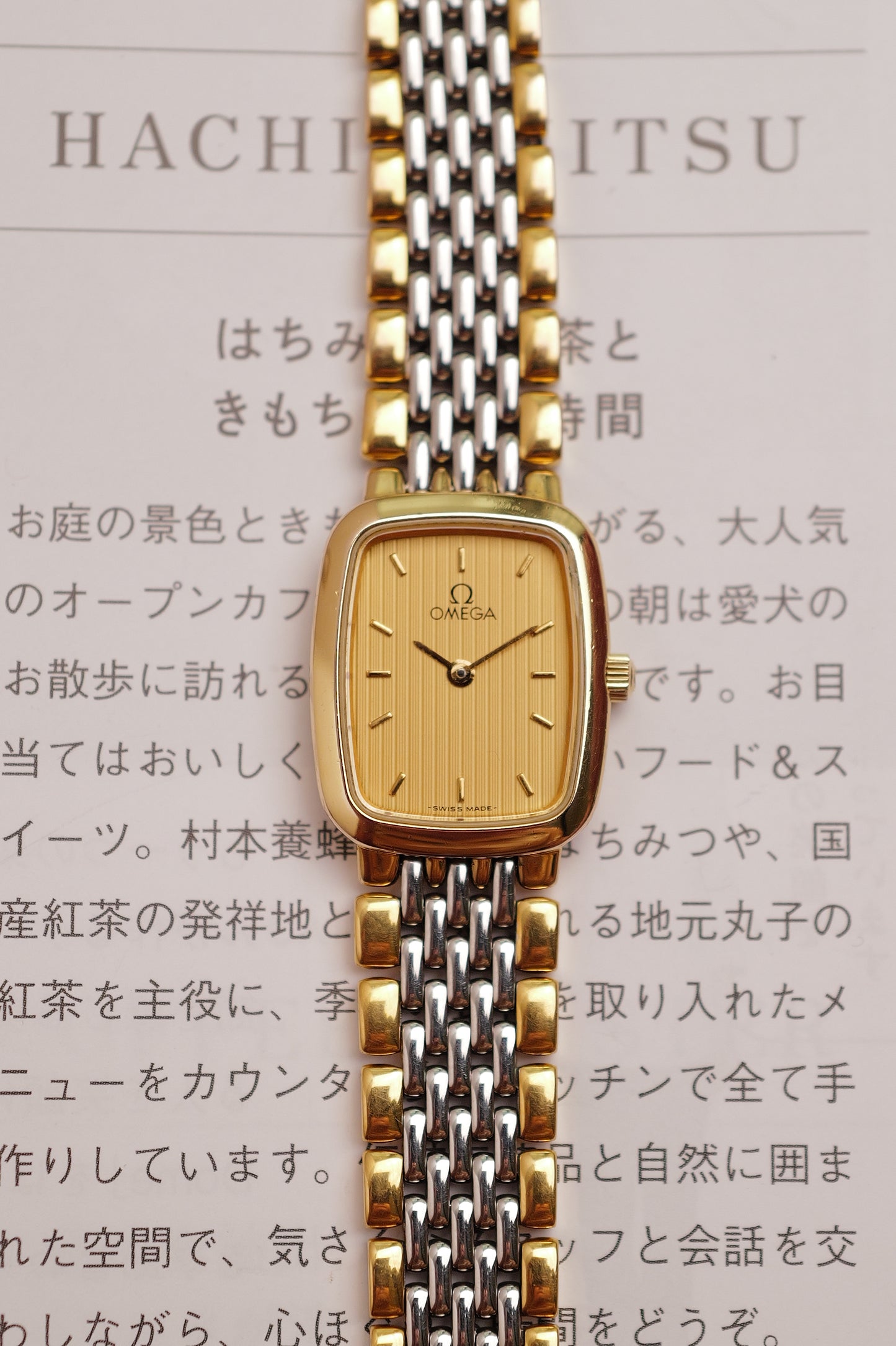 Omega De-ville "Classic Roman 2 tone" Circa. 1990s
